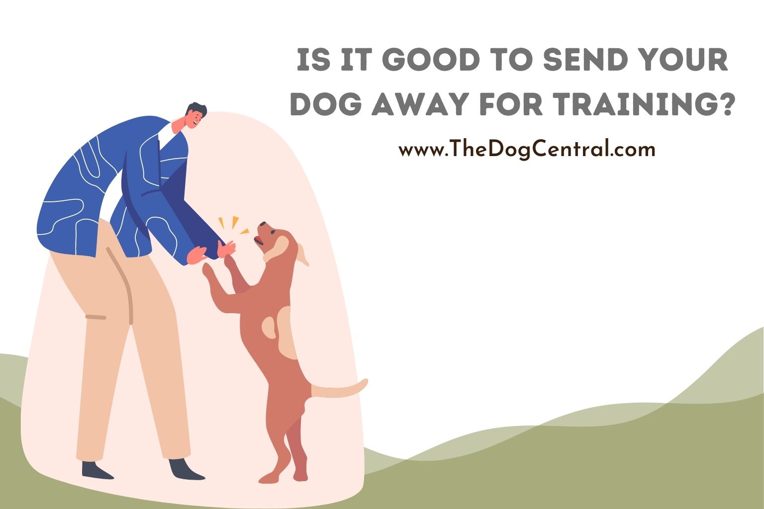 Is it Good to Send Your Dog Away For Training? | The Dog Central