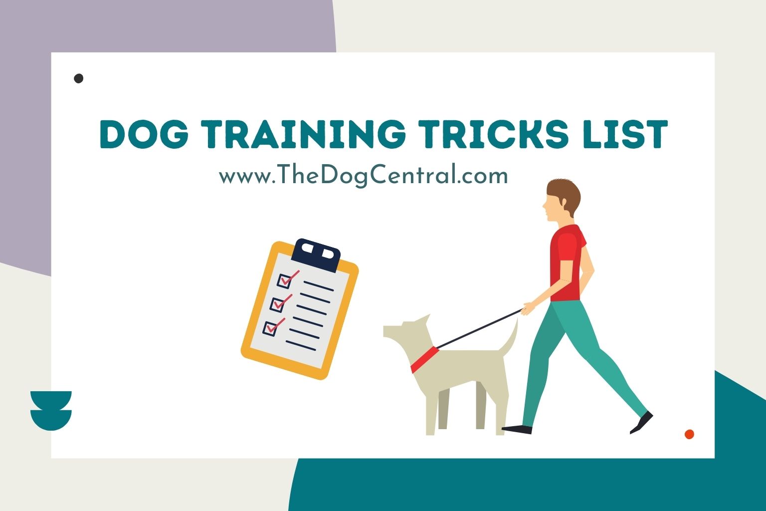 Dog Training Tricks List