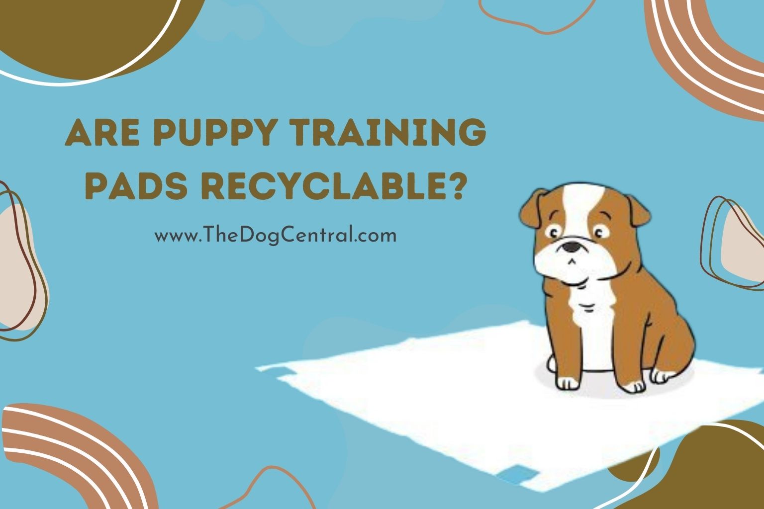 are puppy training pads recyclable