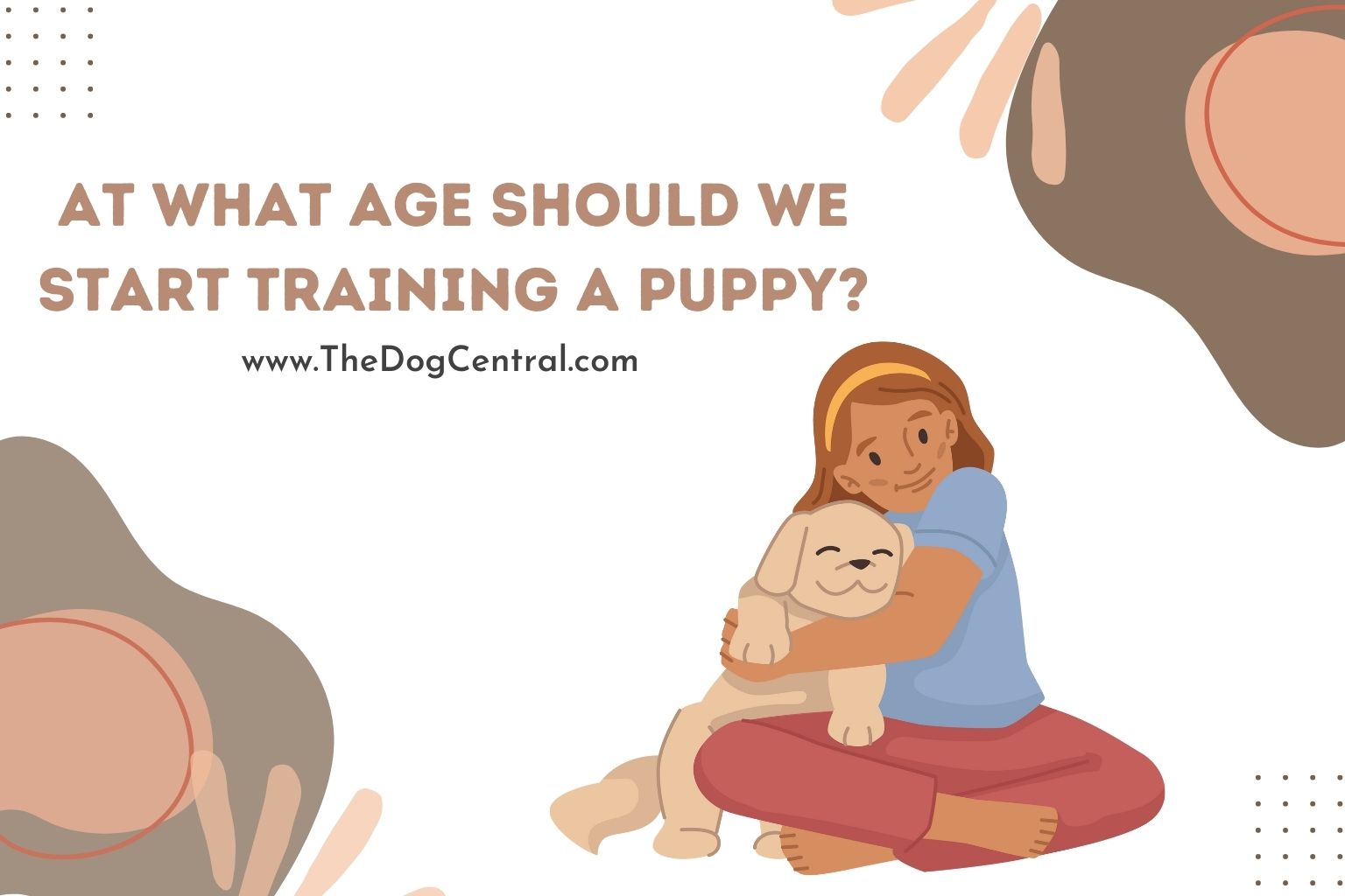 at what age should we start training a puppy