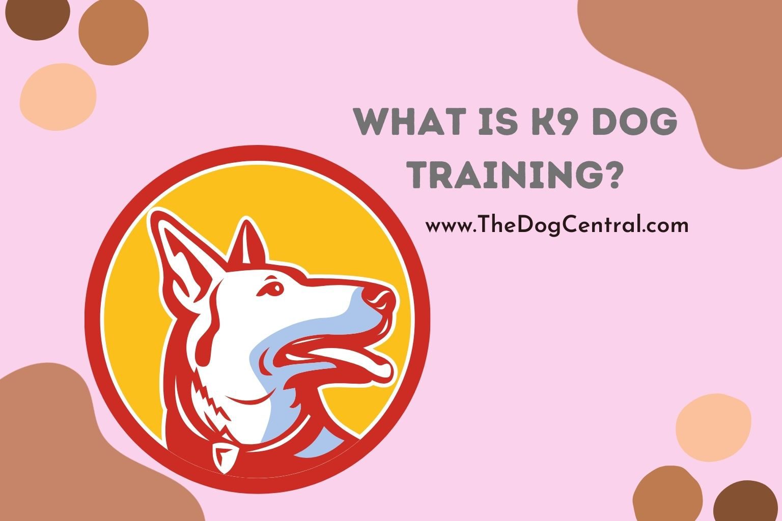 what is k9 dog training