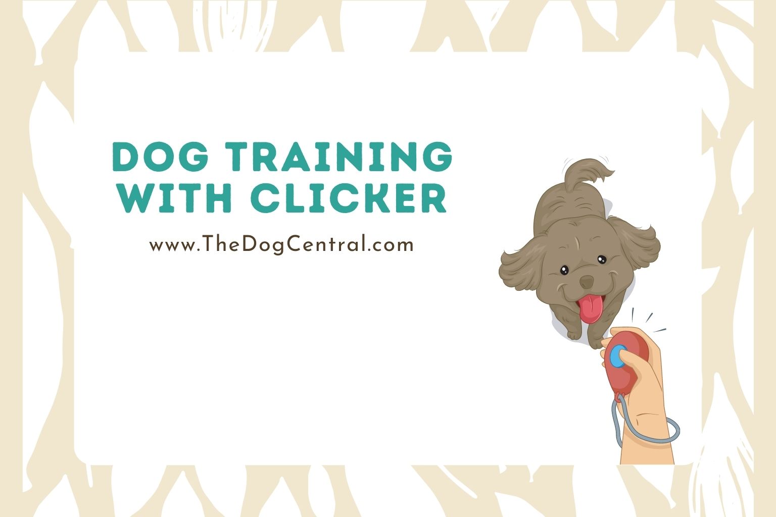 dog training with clicker