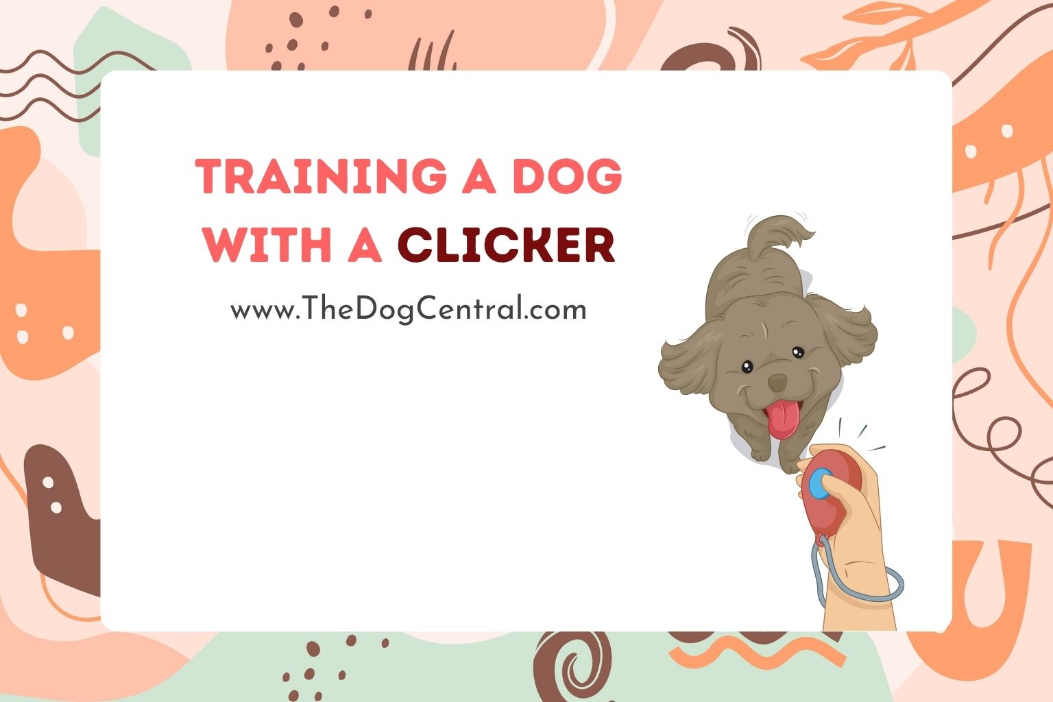 Training a Dog With a Clicker